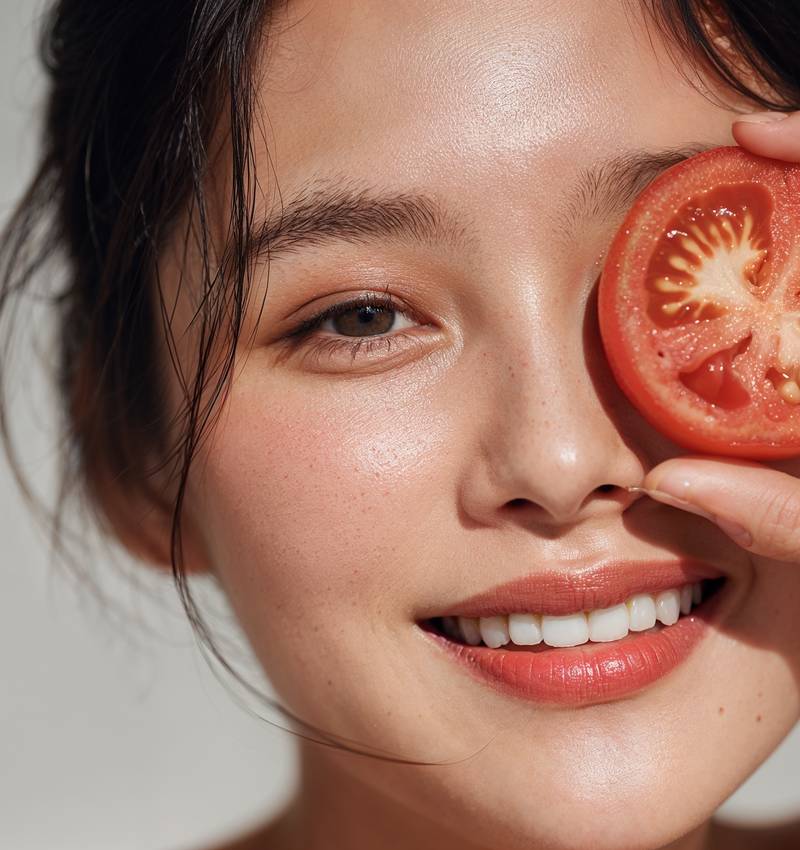 빨간색은 피부에 좋아요