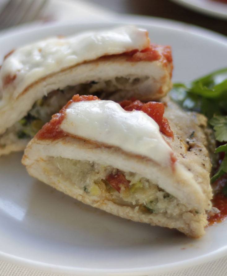 Fettine di arista ripiene alla calabrese