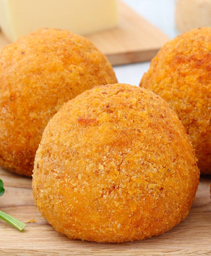 Arancine agli spinaci