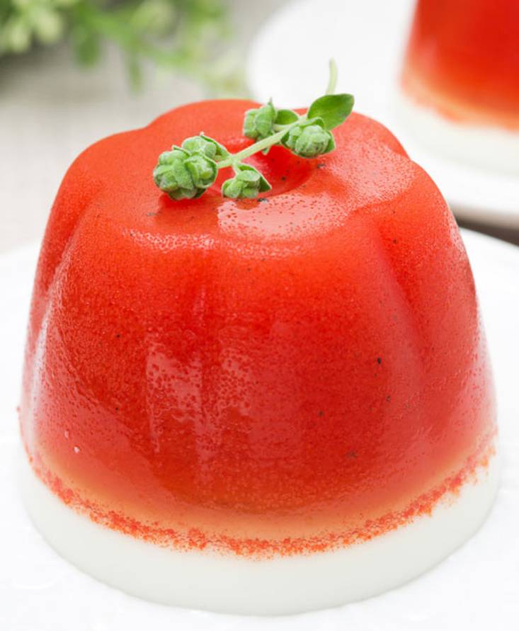 Bavarese al pomodoro