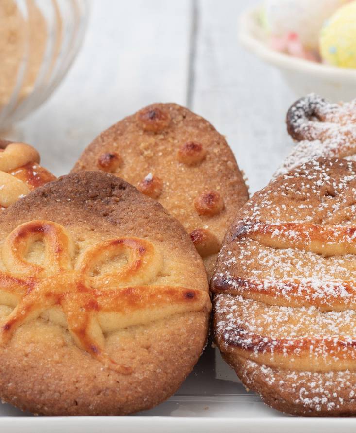 Biscotti uova di pasqua