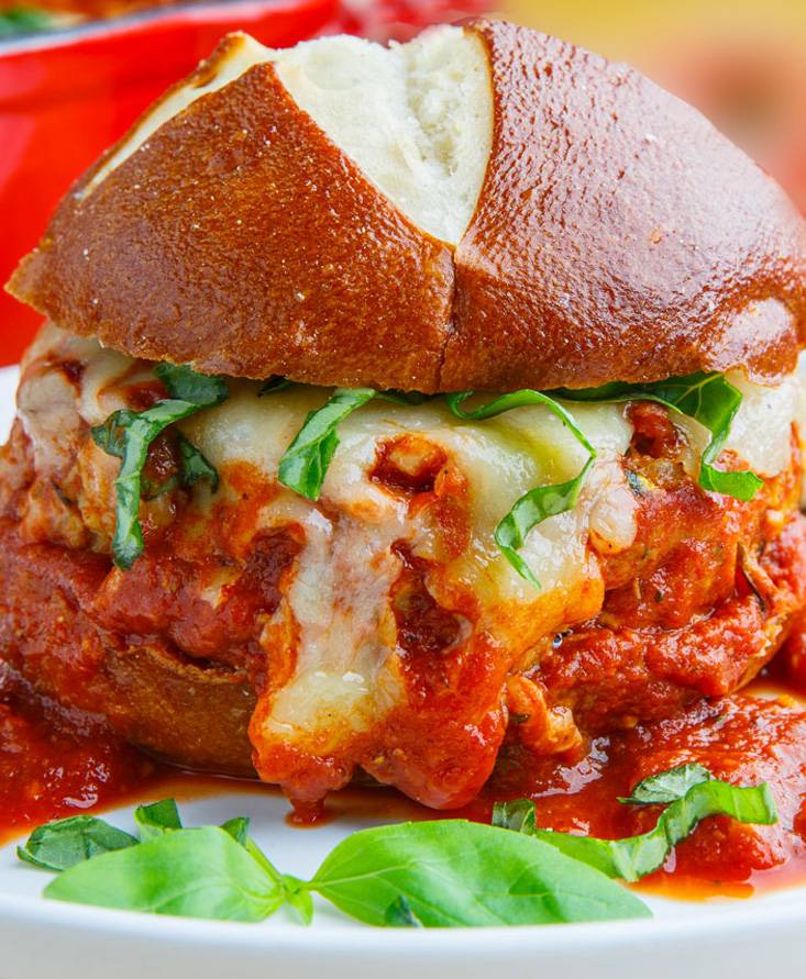 Chicken Parmesan Salisbury Steak