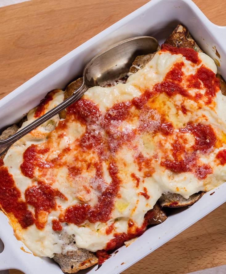 Crespelle senza glutine alla fiorentina