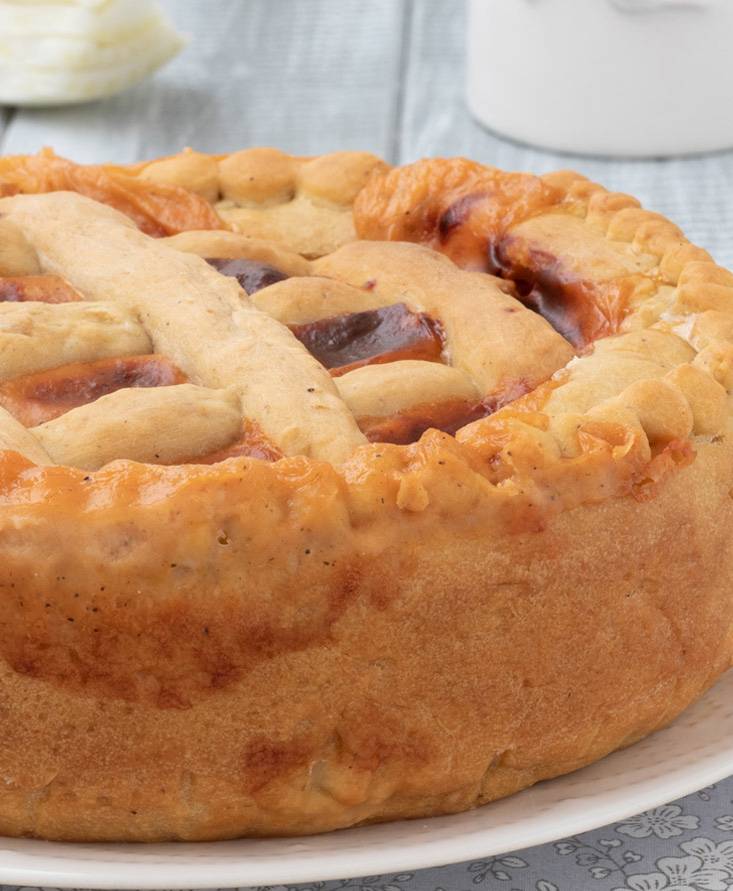 Crostata salata ai finocchi