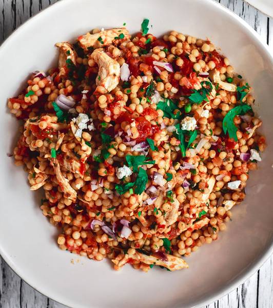 Mediterranean Couscous and Chicken Recipe