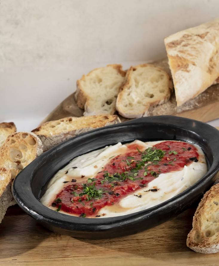 Dip de tomate y Ricotta