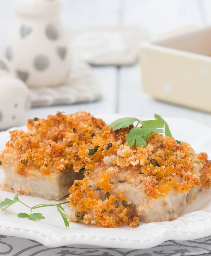 Filetti di merluzzo gratinati