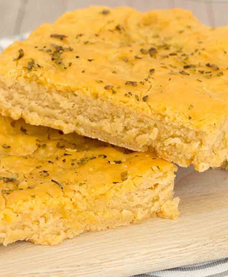 Focaccia alla pizzaiola senza glutine