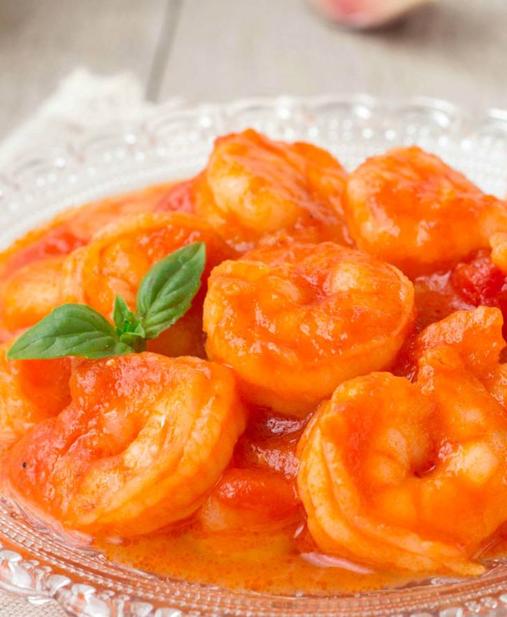 Gamberetti al pomodoro