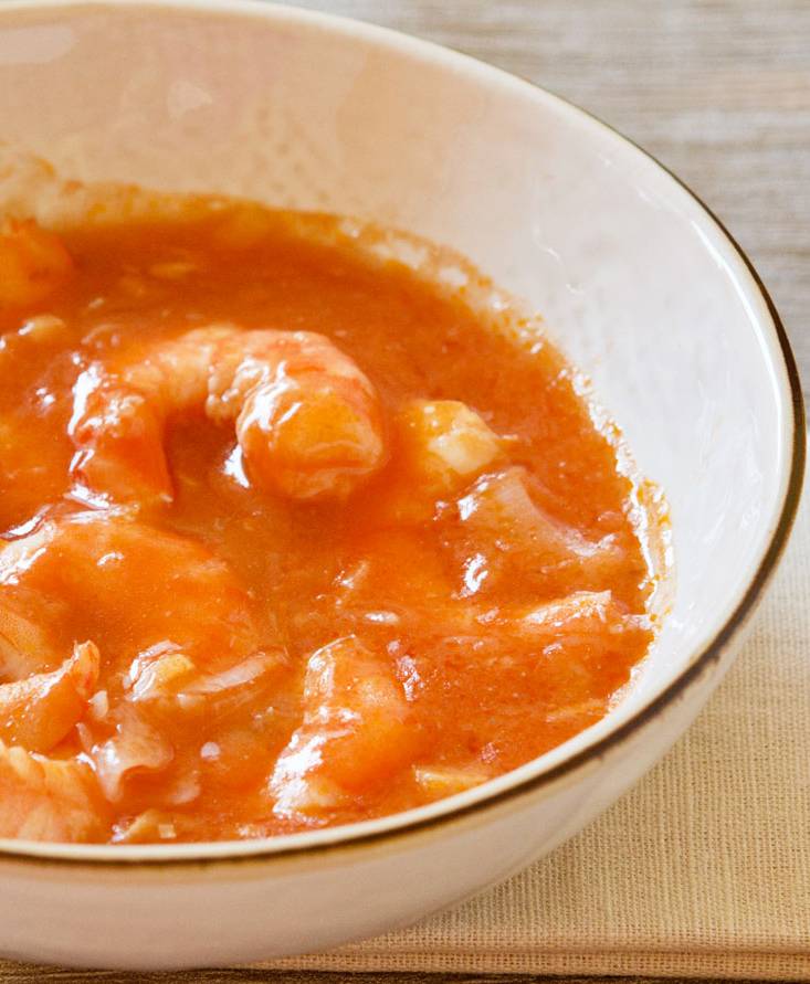 Gamberoni all’orientale