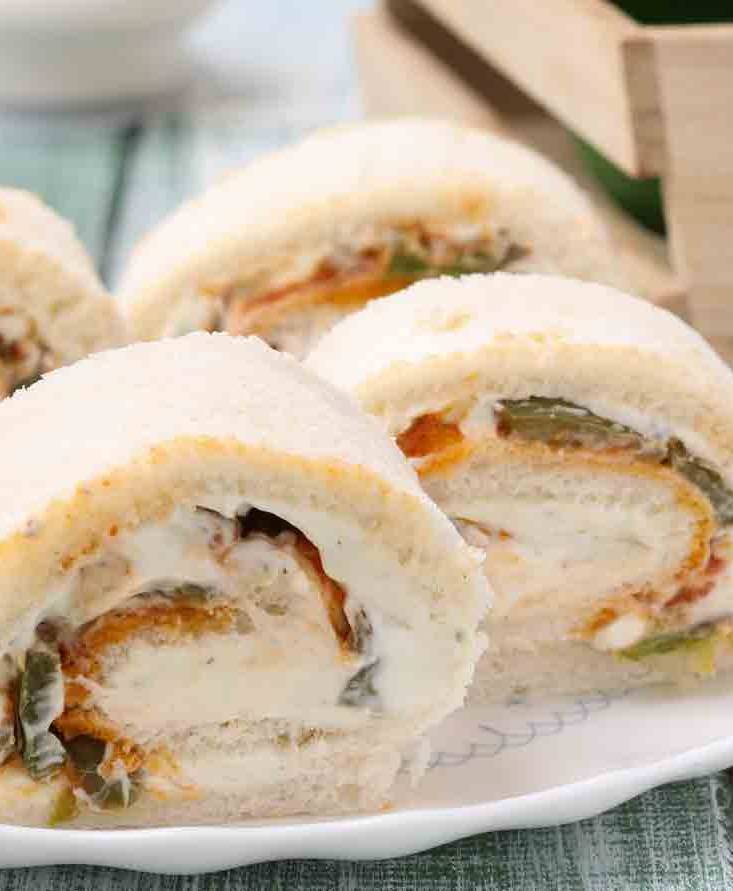 Involtini di di peperoni e gorgonzola