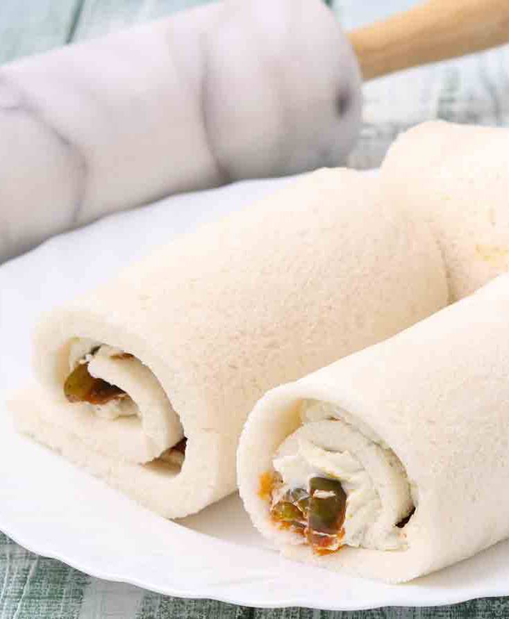 Girelle peperoni e gorgonzola