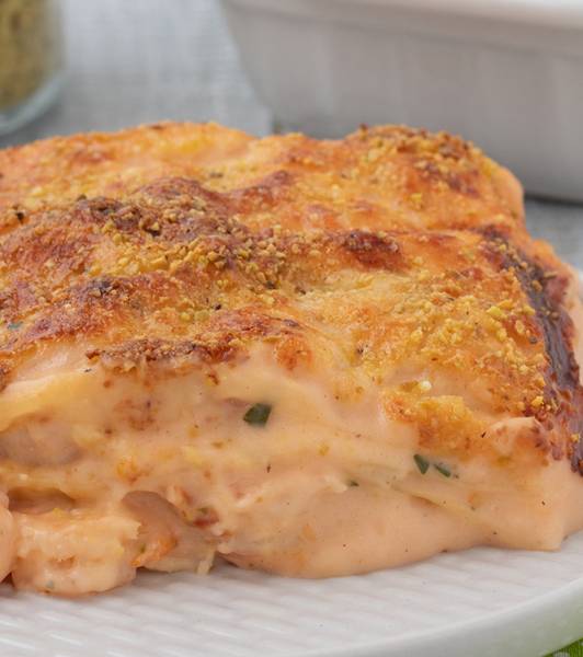 Lasagne gamberi e pistacchi