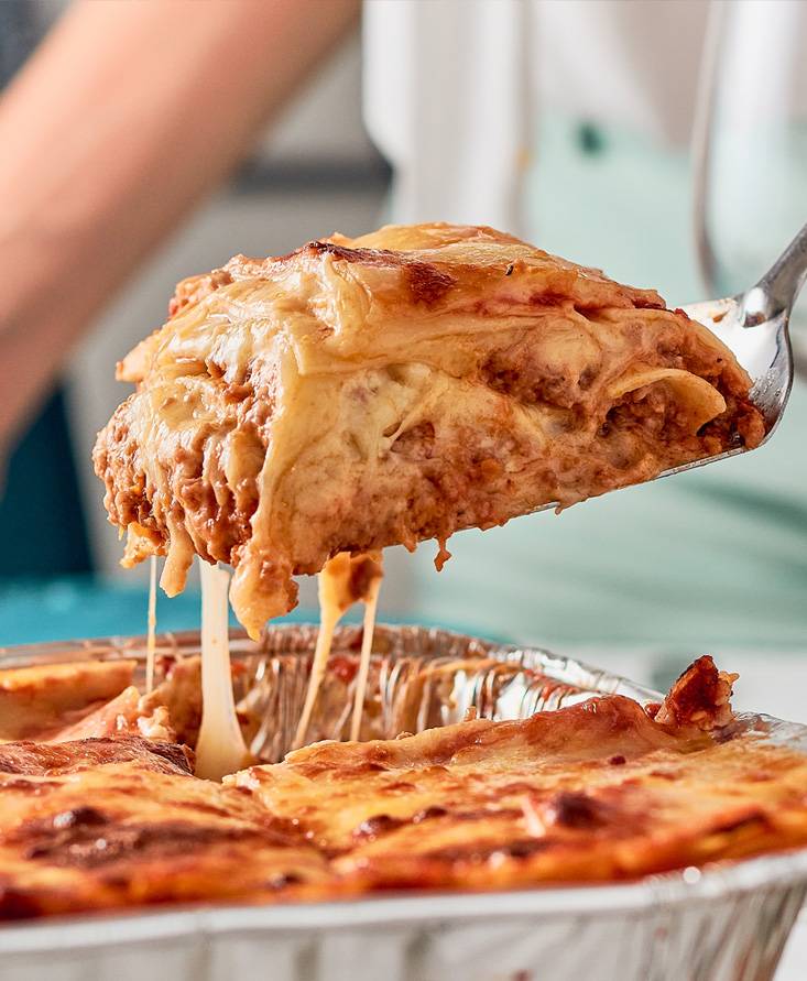 Lasagne con ragù di carne a modo mio