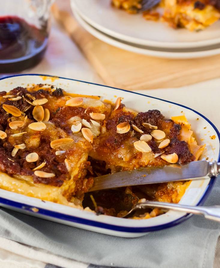 Lasagnette gluten free con sugo ai porcini