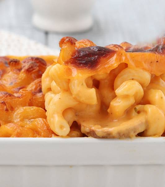 Macaroni and cheese al pomodoro