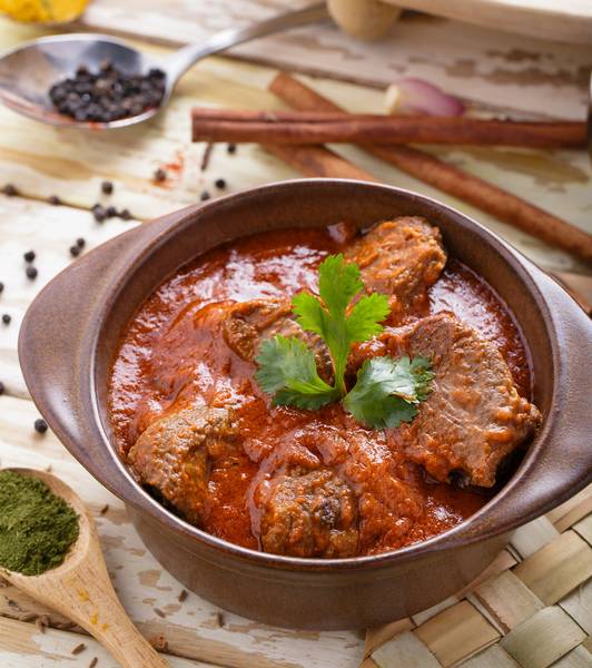 لحم الضأن بالكاري