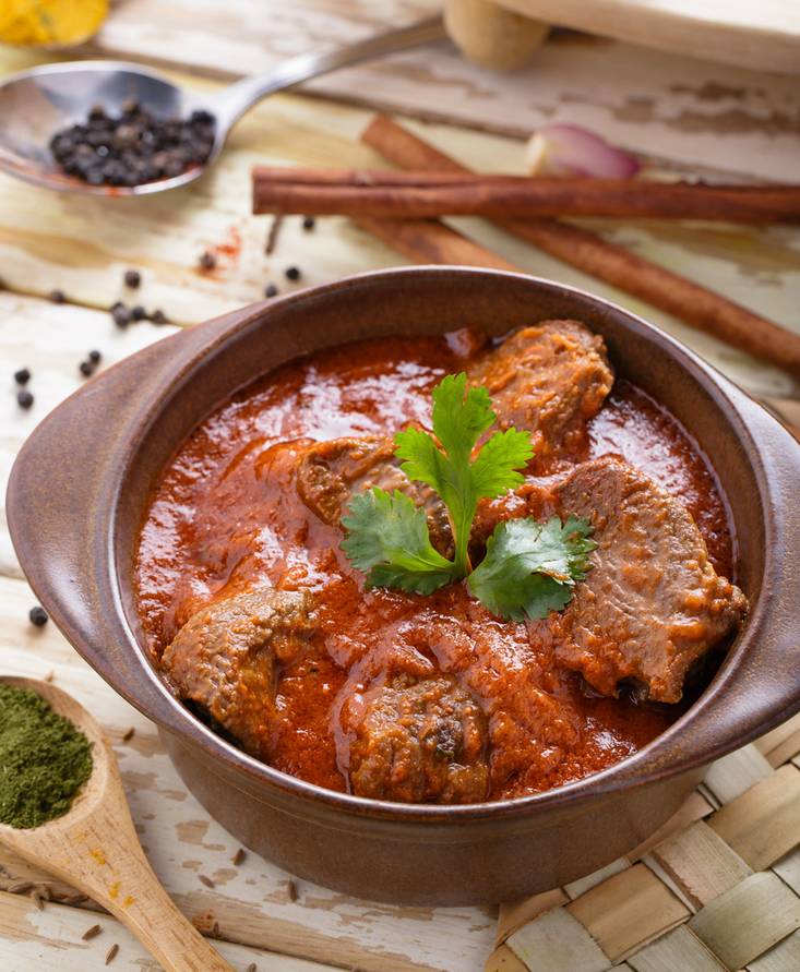 لحم الضأن بالكاري