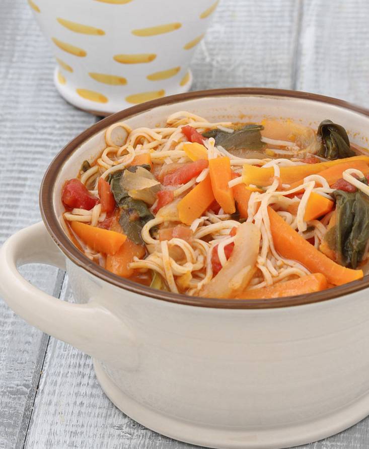 Zuppa di noodles