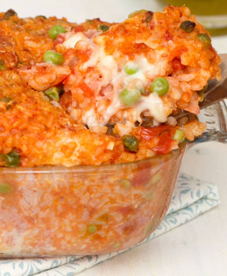 Pasticcio di riso al forno