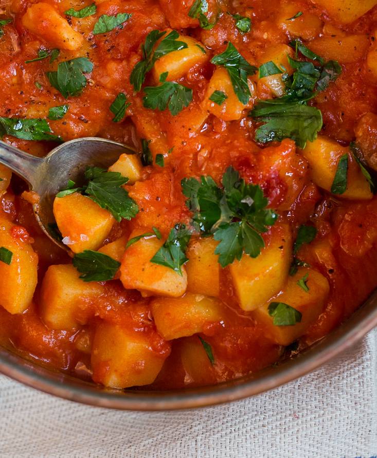 Patate in umido alla Toscana