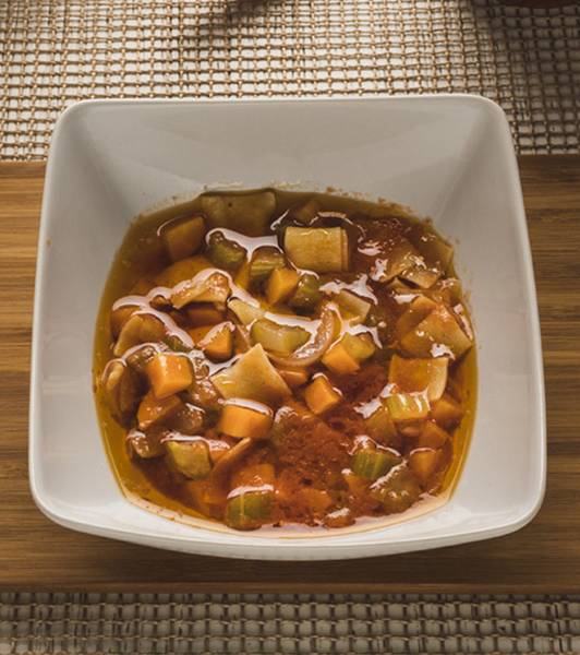 Quadrettini di sfoglia nel “brodo matto”