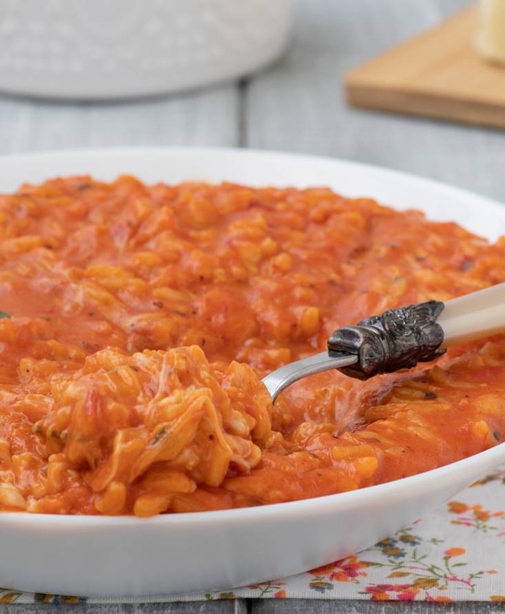 Risotto alla pizzaiola