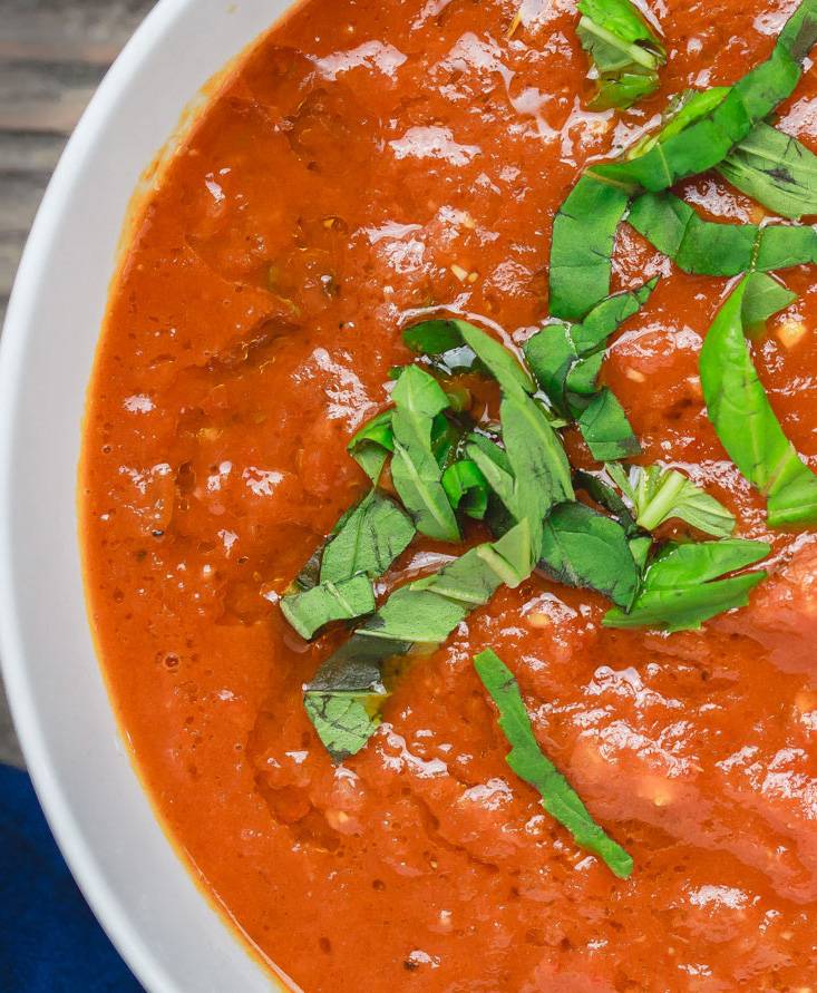 Roasted Red Pepper and Tomato Soup