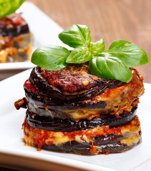 Sformatino di melanzana alla parmigiana