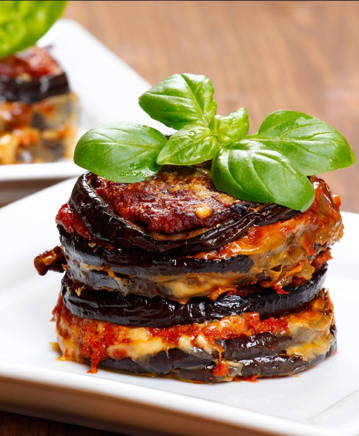 Sformatino di melanzana alla parmigiana