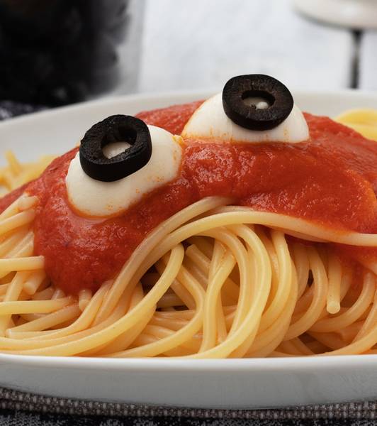 Spaghetti di Halloween