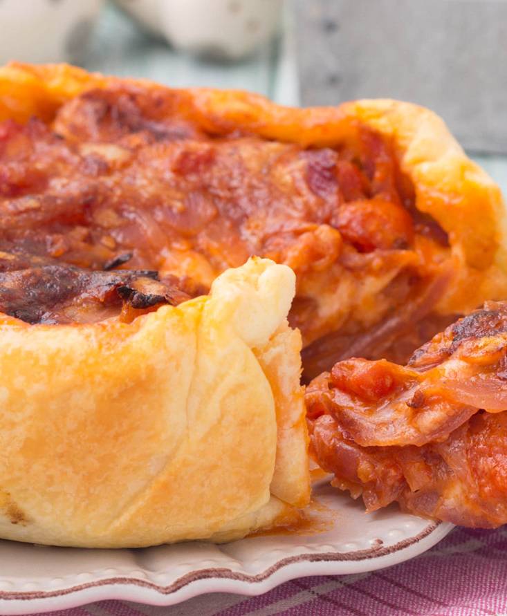 Torta salata alle cipolle