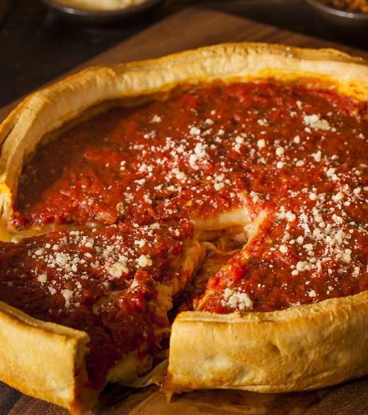 Осетинский томатный пирог с сыром