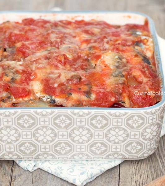 tortino di alici e patate