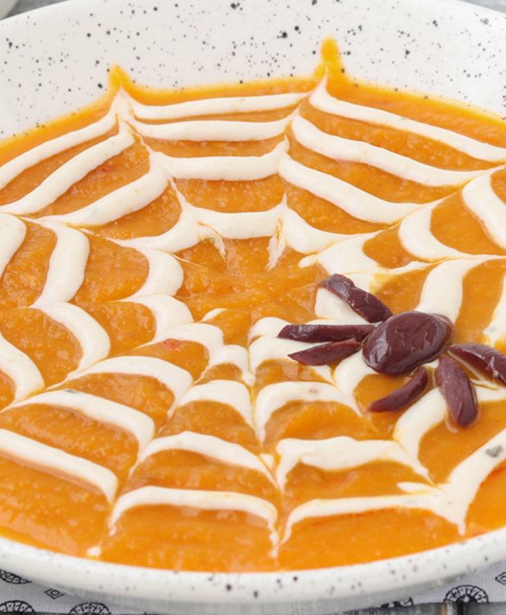 Vellutata di zucca e carote