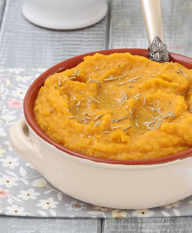 Crema di zucca e ceci