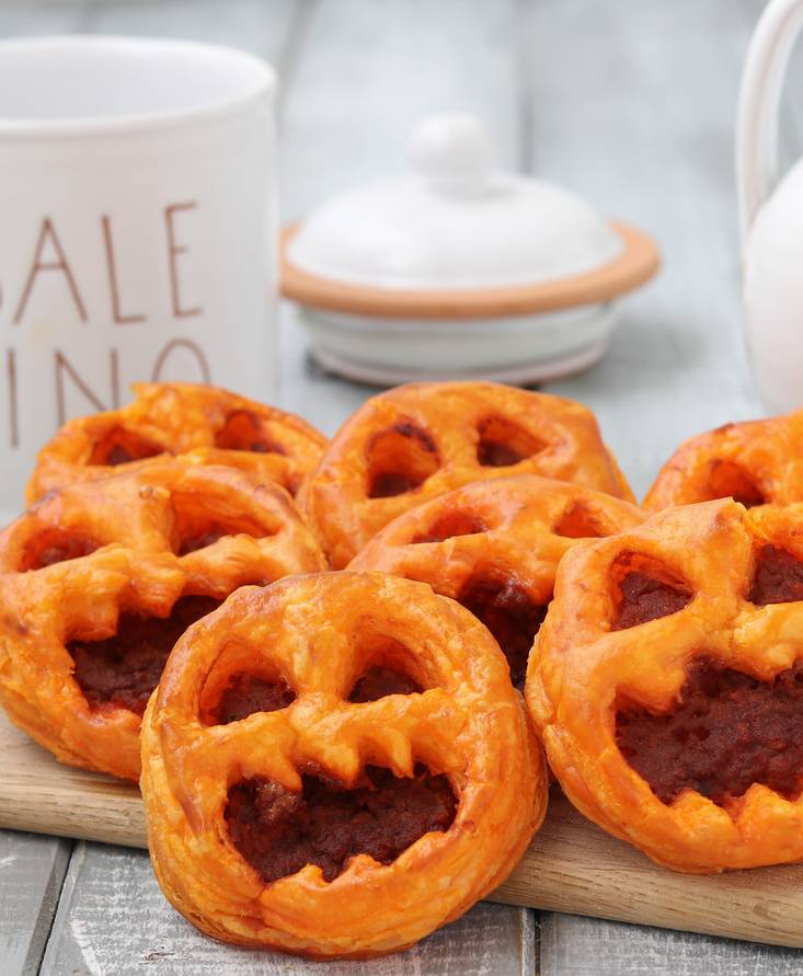 Zucche di pasta sfoglia