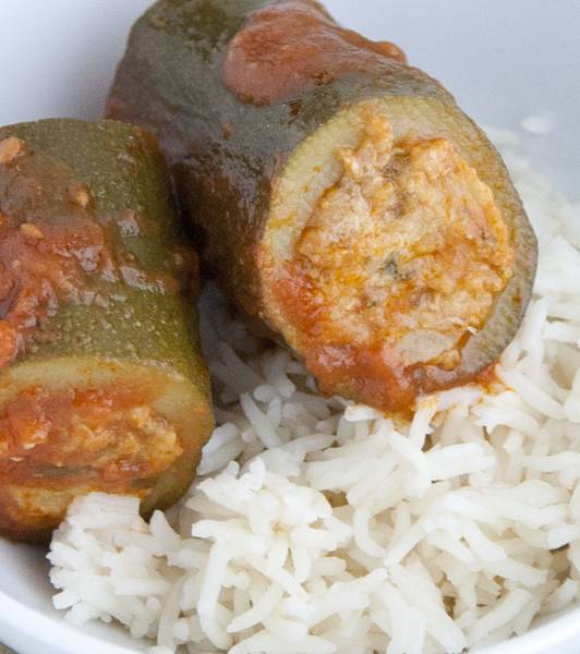 Zucchine ripiene per vegetariani