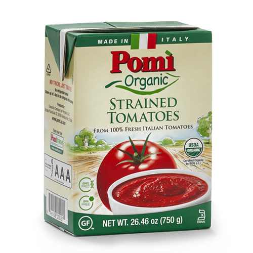 Organic Strained Tomatoes