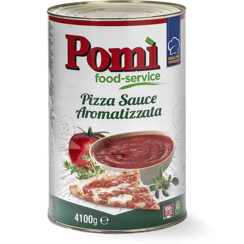 Mince after school happiness Salsa di pomodoro per pizza aromatizzata | Pomi International